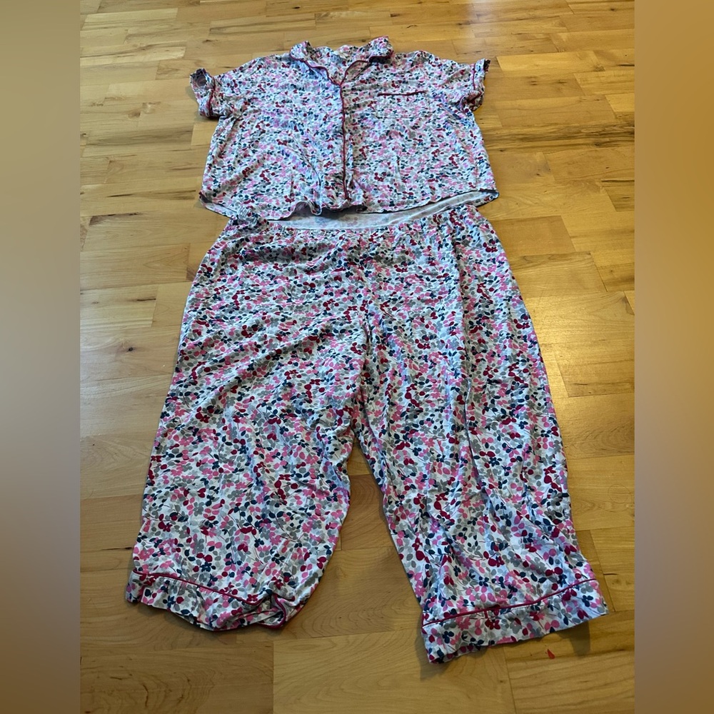 Cute floral pajamas